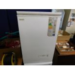 A top loading Hotpoint freezer