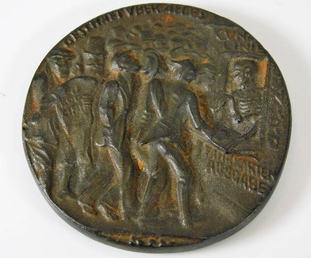 A 1915 sinking of the Lusitania medal