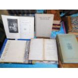 Six various books including subjects Canaletto & M