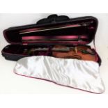 A quality cased Murdoch & Co. Maidstone violin wit