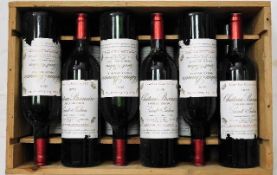 A case of twelve bottles of 1978 Chateau Branaire Duluc-Ducru Saint Julien Bordeaux red wine. Proven