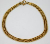 A 9ct gold necklace 5.3g