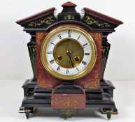 A 19thC. Gay Vicarino and Co. slate & marble clock