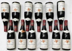 Twelve bottles of 1983 Chassagne-Montrachet Coutet