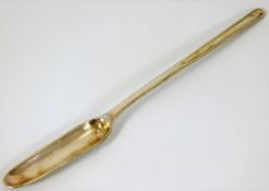 A silver marrow scoop 48.2g 8.75in long