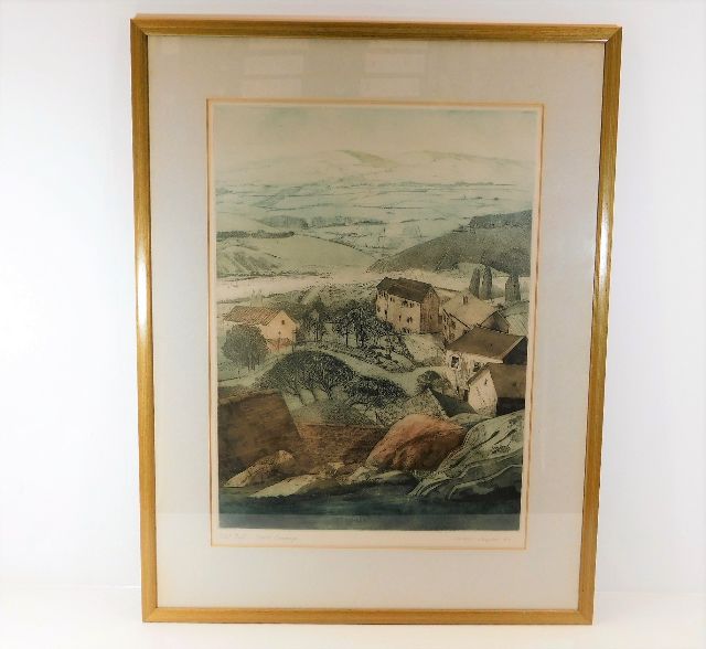 A Michael Chaplin artist proof of French Landscape