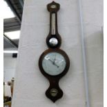 A 19thC. banjo barometer 37in high