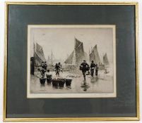 A framed print signed in pencil by Henry Walker ti