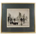 A framed print signed in pencil by Henry Walker ti