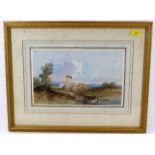 A William Leighton Leitch watercolour of Italian r