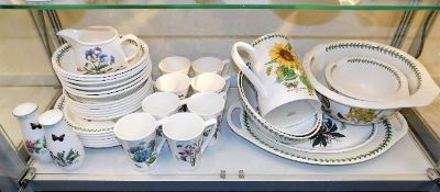 A quantity of Portmeirion botanic garden items, th