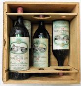 A case of four magnums of Chateau Chasse-Spleen Mo