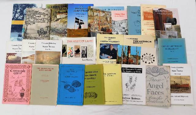 Twenty five Cornish related booklets