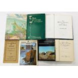 Seven Cornish related books inc The Birds of Cornwall and The Isles of Scilly by Roger Penhallurick