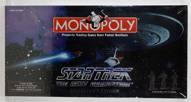 Parker Brothers Star Trek The Next Generation Mono