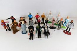 Twenty one mixed Star Trek figurines including Ham