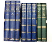 Eight books including three volume set of the Complete Oxford Shakespeare, three volume set of Oxfor
