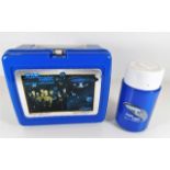 Star Trek Next Generation Lunch box containing fla