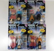 Playmates - Four Star Trek figurines as seen in the pilot episode of 'The Cage'