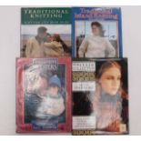 Four books on traditional knitting inc Fishermans Sweater by Alice Starmore and Traditional Knitting