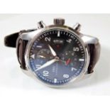 International Watch Co. Schaffhausen Pilot's Spitfire Ardoise Chronograph Flyback 43mm 2016 boxed ge