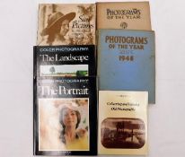 Seven books relating to photography including three Photograms of the Year Reviews 1945/48/50