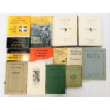 Twelve books related to Cornish language and grammar including Cornish Names by TFG Dexter