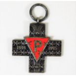 An Auschwitz Cross 1985