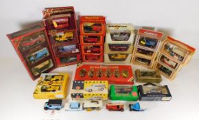 Thirty one mixed vehicles including Matchbox and L