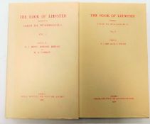 Two Volumes of The Book of Leinster edited by R I Best, Osborn Bergin & N A O'Brian 1954/56