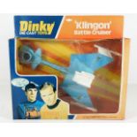 A boxed Dinky Star Trek 'Klingon' Battle Cruiser - 1977