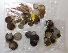 Mixed quantity of coinage