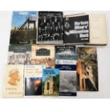 Sixteen books relating to Cornish and worldwide mining inc Tin Fields of the World William R Jones 1
