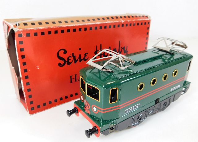 A Serie Hornby Hachette tinplate locomotive