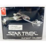 An AMT ERTL - Star Trek The Motion Picture - Klingon Cruiser Model Kit Sealed box 1984
