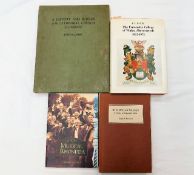 Four books relating to Wales including A History and Survey of the Cathedral Church Llandaff by John