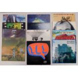 Twelve vinyl LP's including Yes & Groundhogs