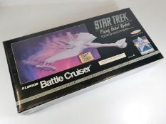 STES Star Trek Klingon Battle Cruiser Flying Model