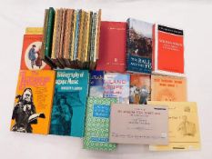 Thirty seven books on dance and song including Dances of The Netherlands