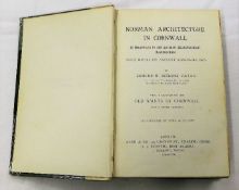 Norman Architecture in Cornwall by Edmund H Sedding 1909