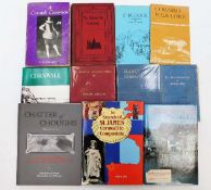 Eleven books relating to Cornwall including Cornish Chronicle by FE Halliday and The Cornish See and