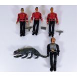Ertl 1984 Star Trek III Movie action figures