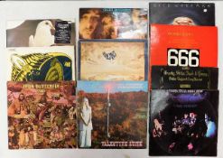 Ten vinyl LP's including prog rock & bands Colosse