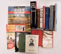 Thirteen books on military including Edith Cavell by Diana Souhami and Men of the Aftermath by Henry