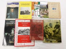 Nine Cornish themed books inc The Stannaries - A study of the medieval tin miners of Cornwall & Devo