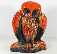 An Eric Leaper pottery owl approx 10.25" tall