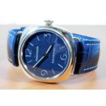 A limited edition of 500 18ct gold Panerai Radiomir PAM 231 model gents wristwatch with box & paperw