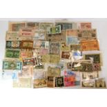 A quantity of mixed vintage bank notes