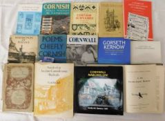 Fourteen books of Cornish interest including some