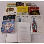 Eleven books relating to history including The Per